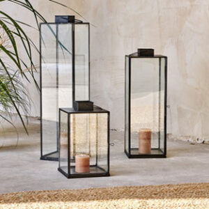 Black Floor Lanterns