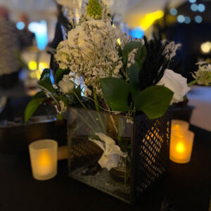 Frosted Votive Candle Holders