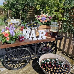 Bar Area - Bar Cart