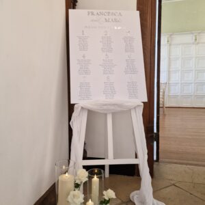 Easels - White Wooden